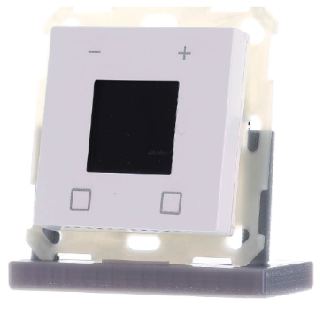 MDT SCN-RTN55S.01 KNX estensione temperatura ambiente Smart 55 con display a colori, bianco puro lucido, SCN-RTN55S.01