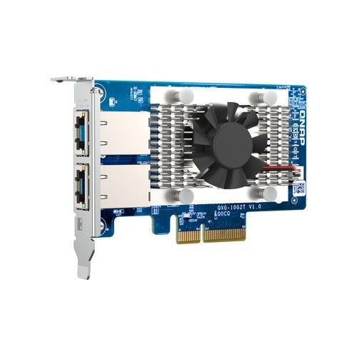 QNAP QXG-10G2T DUALPORT 10GBE EXPANSION CARD Vari per Networking