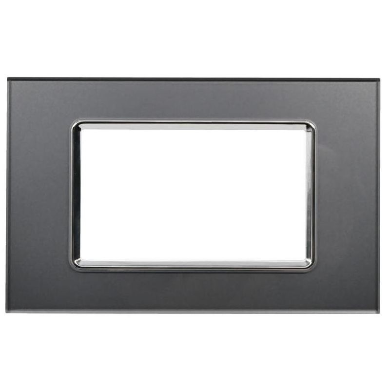 MAPAM M6004BL-3 Placca Vetro T2-Gem M6004BL-3 4P Grigio