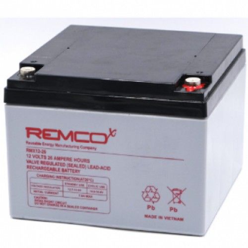 REMCO RM 26-12 LL BATTERIA 12V 26Ah