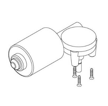 CARDIN GLZEN100E Master self-locking unit with 24V encoder - alta