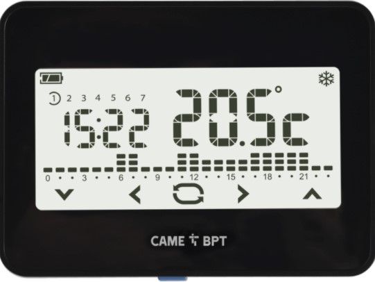 CAME 845AA-0020 TH/550 BK TOUCH WALL CHRONOTHERMOSTAT