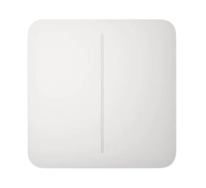 AJAX 52154 SoloButton (2-gang) [55] ASP white