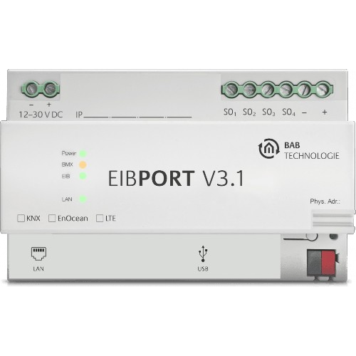 BAB TECHNOLOGIE 10405 EIBPORT V3.1 KNX LTE