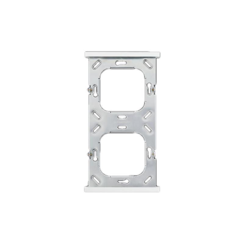 ELSNER 70414 Frame Corlo Plane 2-gang- white matt Frame for mou