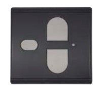 SOMMER 4763V001 Wall-mounted radio button panel - on wall (3 controls) - a