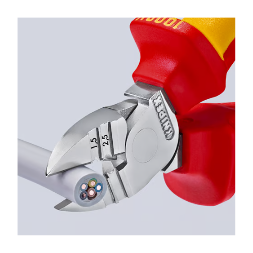KNIPEX 14 26 160 Tronchese laterale con spelacavi