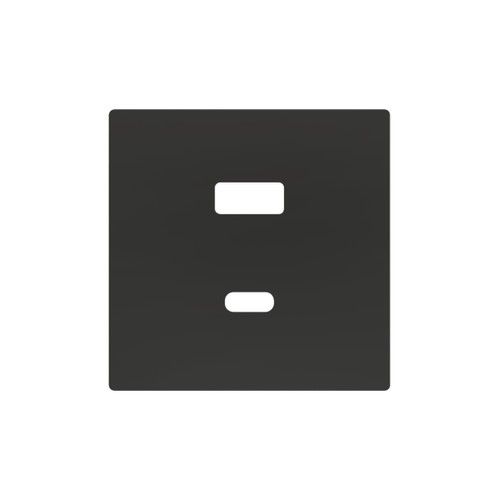 ZENNIO ZS55C2UCAA Cover for USB-C A, ZS55, black