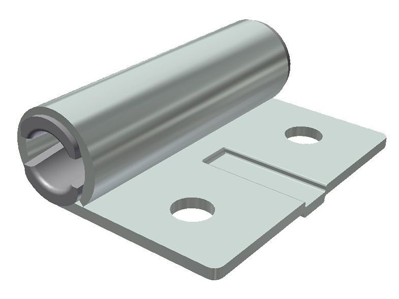 SOMMER 25239-R9016 11 mm Ral9016 roller holder with plastic insert