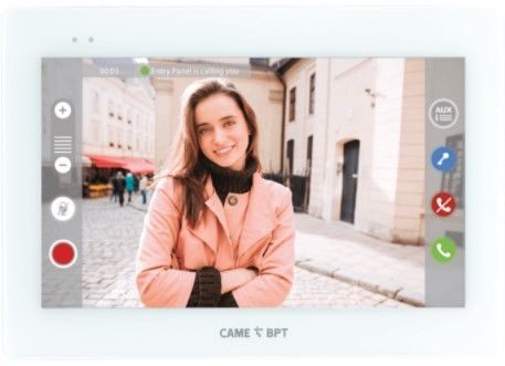 CAME 840CH-0060 XTS 7IP WH WiFi-IP hands-free video intercom