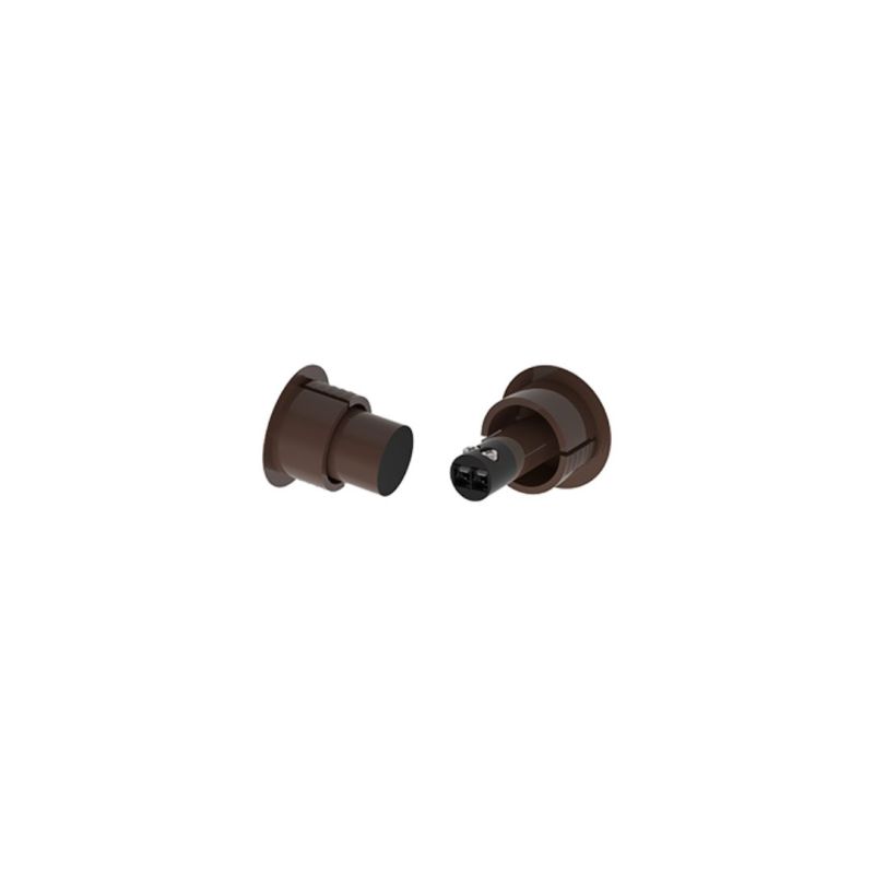 ZENNIO 990004612 Recessed contact for door/window, brown