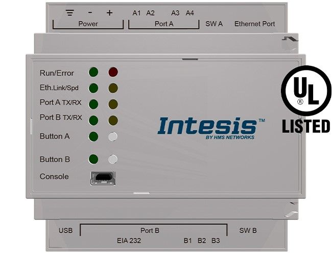 INTESIS INMBSHIS064O000 Hisense VRF systems to Modbus TCP/RTU Interface - 64 units