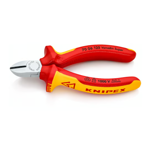 KNIPEX 70 06 125 Tronchese laterale per meccanica
