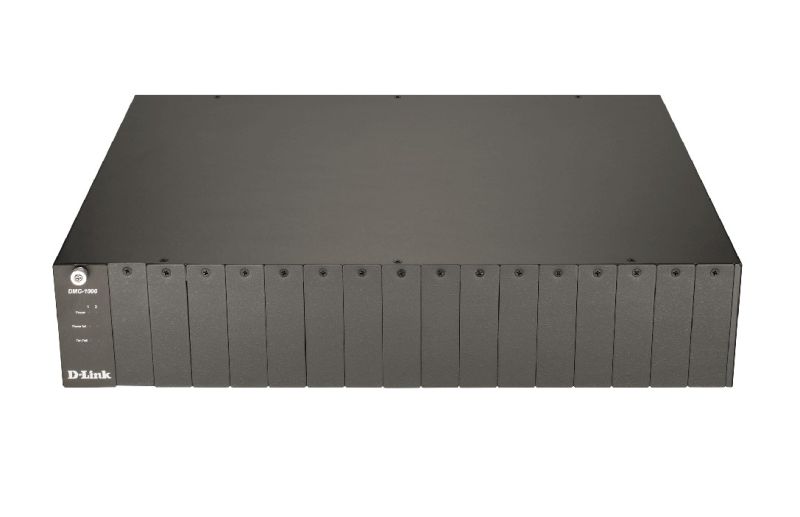 D-LINK DMC-1000 CHASSIS WITH 16 MEDIA CONV SLOTS