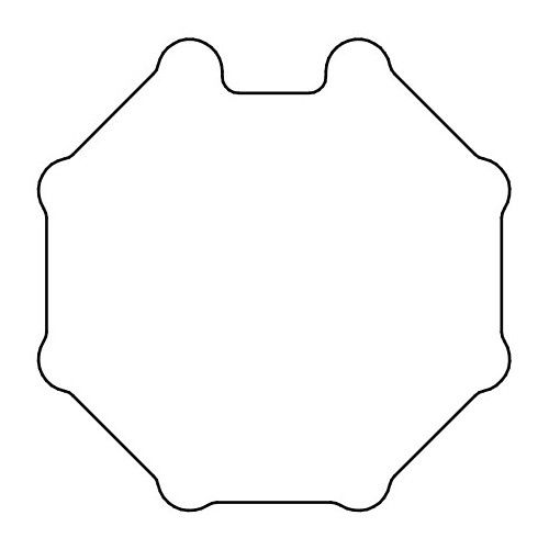 NICE 230.360001 Octagonal 60 wheel + crown