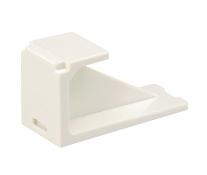 PANDUIT CMBAW-X Blank Module- 1 Port Arctic White
