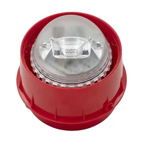 NOTIFIER WRL-RC-I02 Lampeggiante con corpo rosso e led rosso indirizza