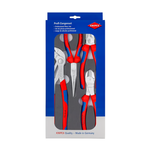 KNIPEX 00 20 01 V17 Set di utensili Basic Cromato