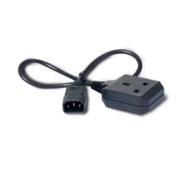 APC UPS AP9881 POWER CABLE, C14-BS1363 UK, 0.6 MT