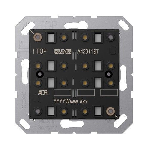 JUNG 42911ST KNX key sensor module with integrated bus access