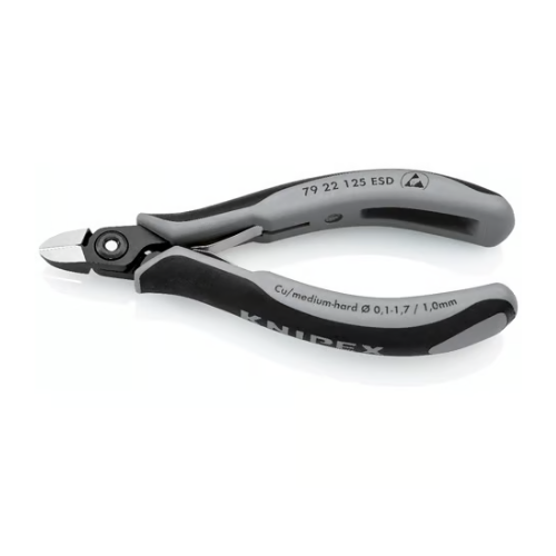 KNIPEX 79 22 125 ESD Tronchese laterale di precisione