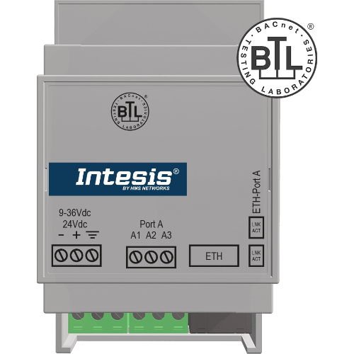INTESIS INBACRTR0320000 BACnet MS/TP to BACnet IP router - 32 devices