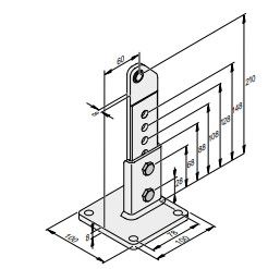 SOMMER S10758-00001 60/210 rear mount
