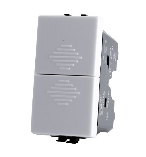 MAPAM 522B Double Button (10A-250V) Joy 522B White