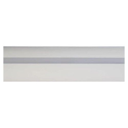 TAU P-800AE3 ASTA SEMI-ELLITTICA ALLUMINIO BIANCO 3MT