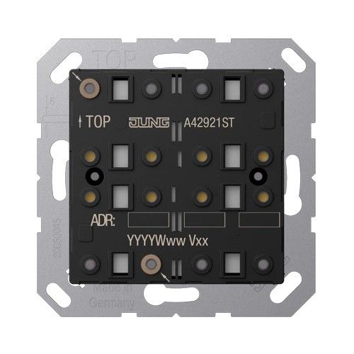 JUNG 42921ST Modulo per sensore a tasti KNX con acc. bus integr