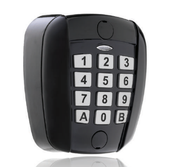 TAU P-300TCODE-W WIRELESS DIGITAL KEYBOARD (VIA BATTERY RADIO) 