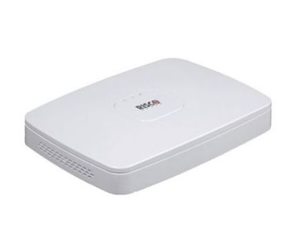 RISCO RVNVR08002QB 8-Channel NVR, 4K, 8 PoE (max 72W), Smart H.265/H.265/Smart H.264/H.264/MJPEG, max HDD 1 up to 10TB, bandwidth up to 80 Mbps, LAN 10/100 Mbps