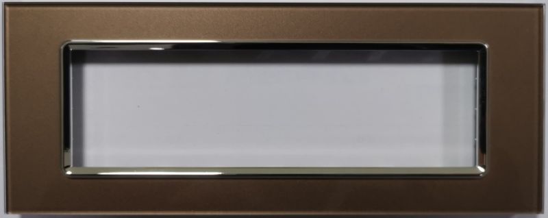 MAPAM 5006BL-7 Joy 5006BL-7 6P Bronze Glass Plate