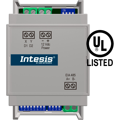 INTESIS INMBSMID001I000 Midea Commercial and VRF systems at the Modbus RTU interface - 1 unit