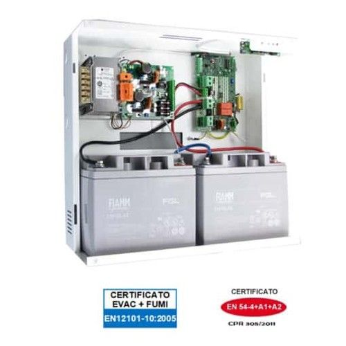 WOLF SAFETY W-UC-2770EV Unita' alimentazione certificata EVAC FUMI 27V. 6,