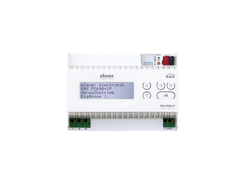 ELSNER 70145 KNX PS640+IP Alimentatore KNX con. Funzioni Bus e Router