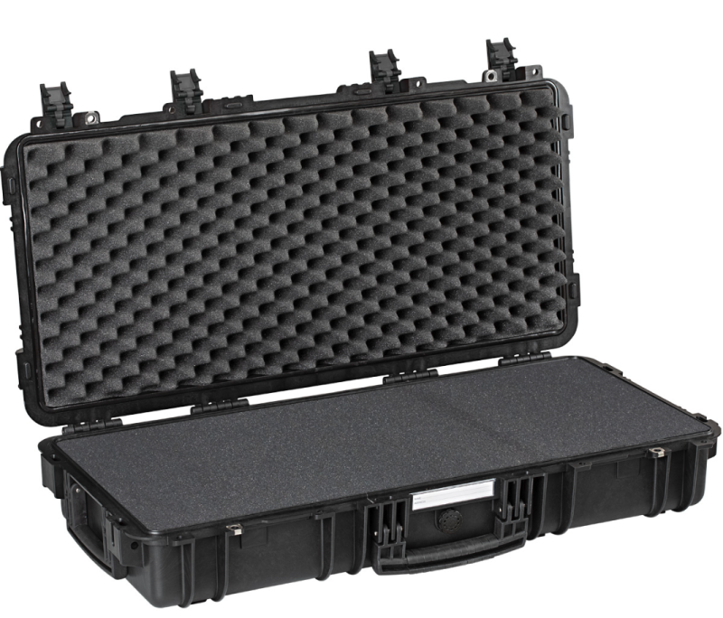 GT LINE 7814HL.B valigia lunga 78 cm, nera con spugna precubettata