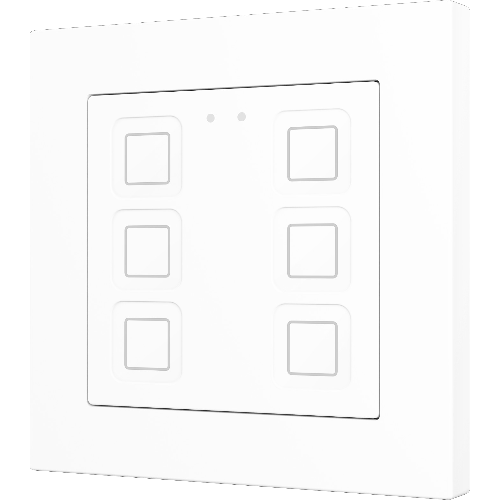 ZENNIO ZVITR55X6W RGB KEY 55 X6. CAPACITIVE BUTTON IN PC-