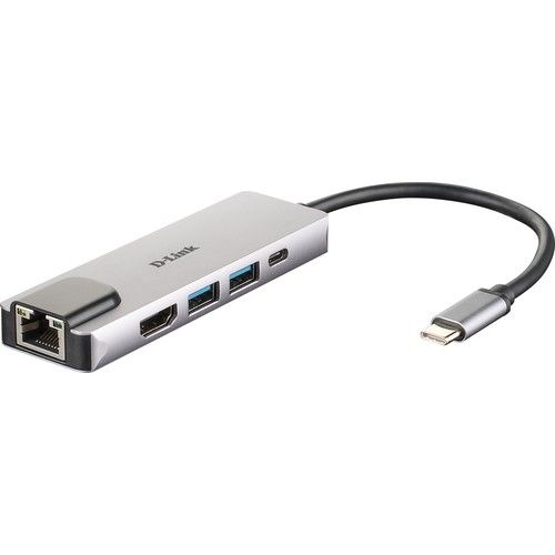 D-LINK DUB-M520 5-IN-1 USB-C HUB WITH HDMI/ETHERNET