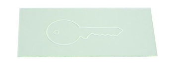 COOPER CSA FIRE 1494-CSA SCREEN-PRINTED REPLACEMENT GLASS