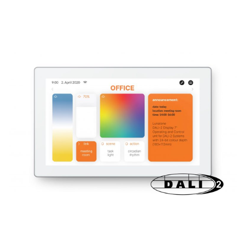 LUNATONE 86456840-B touch Display and controller for 64 DALI addresses
