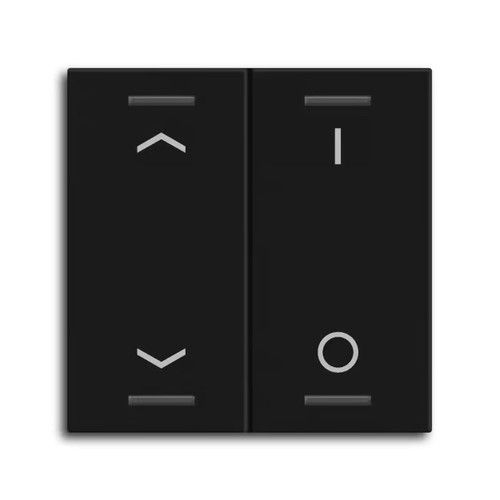 MDT BE-TAL55W206.C1 Taster Light 55 2T scale, black op., ser.tapp.
