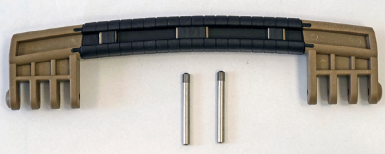 GT LINE KIN.1367 Handle, sand, black rubber coating (mod.