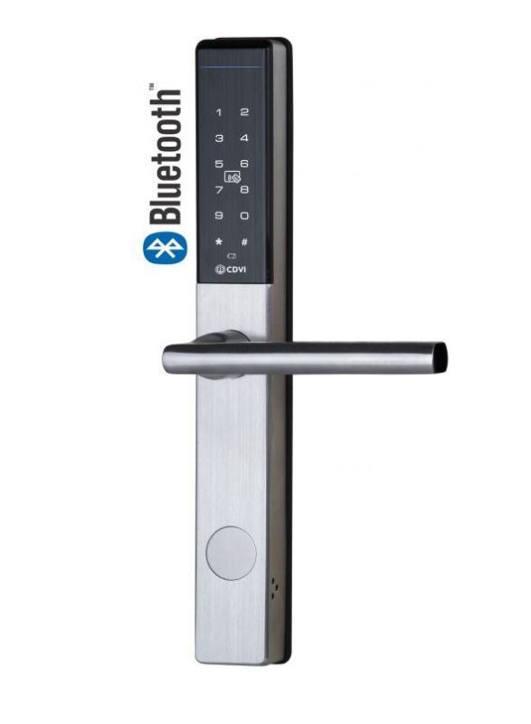 CDVI T140CR-BT Battery Operated Electronic Handle with Badge Keyboard and Bluetooth