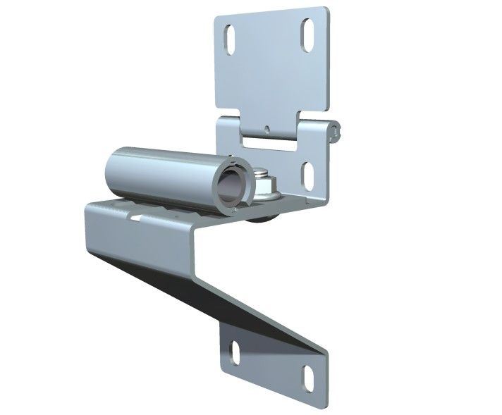 SOMMER 25738 Side zipper with inch Silent Roller inch