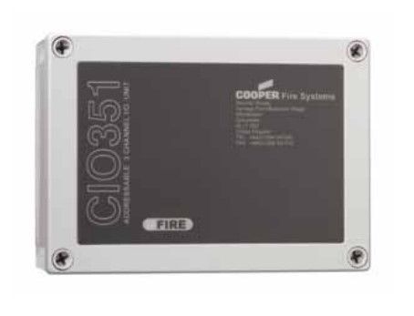 COOPER CSA INCENDIO CIO351 MODULO 3 INGRESSI 3 USCITE RELE'