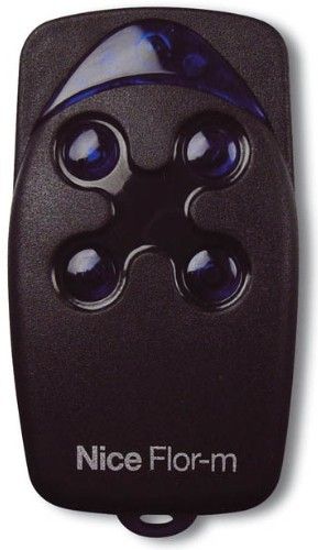 NICE FLO4R-M Radiocomando bimodale con transponder integrato 4,5 milioni di miliardi di combinazion