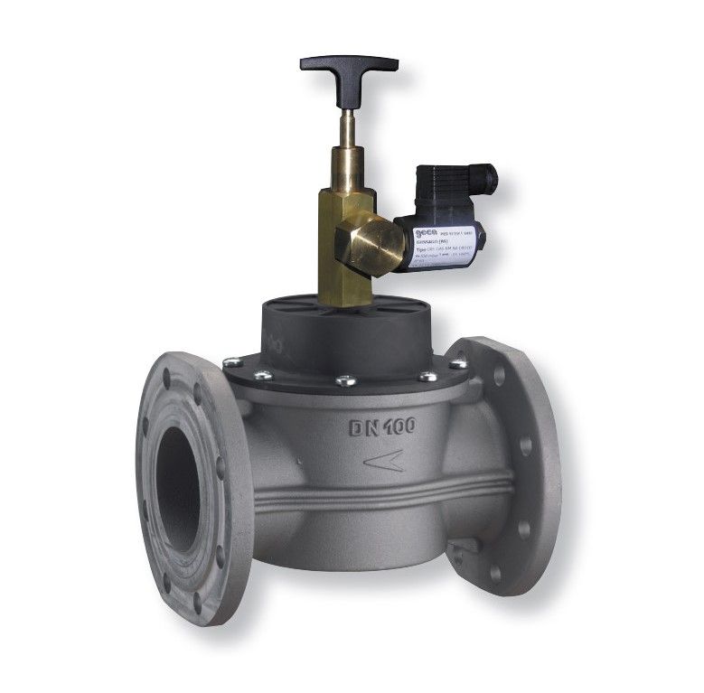 TECNOCONTROL VR560 Manual reset solenoid valve 230V NA DN 65