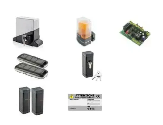 K8257LN/BFLT Kit Automazione Per Cancelli Scorrevoli Gibidi Kit Pass 841