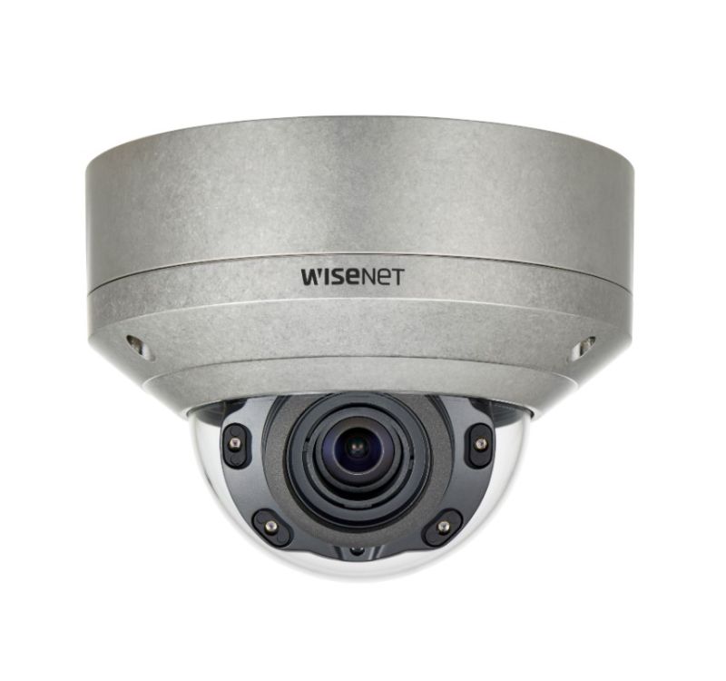 HANWHA XNV-8080RS 5MP Stainless Steel IR Dome Wisenet X 5MP Vandal Dome